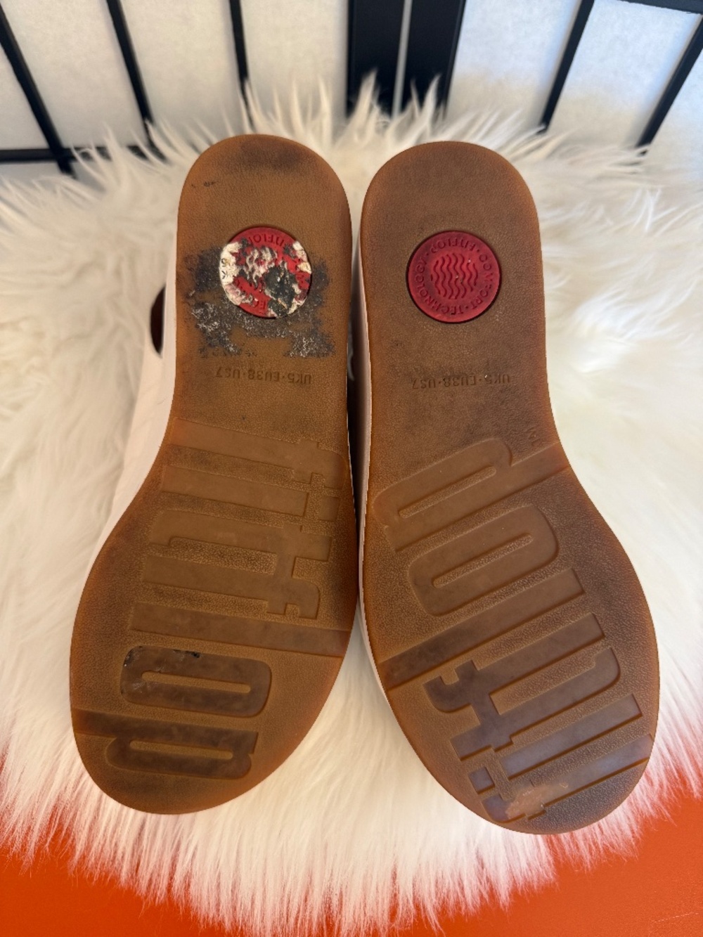 FitFlop Eloise Leather Crocodile Slingback Wedge Sandals - Picture 5 of 5